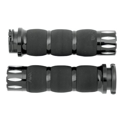 Avon Air Cushion Rival Grips For Harley With Throttle By Wire