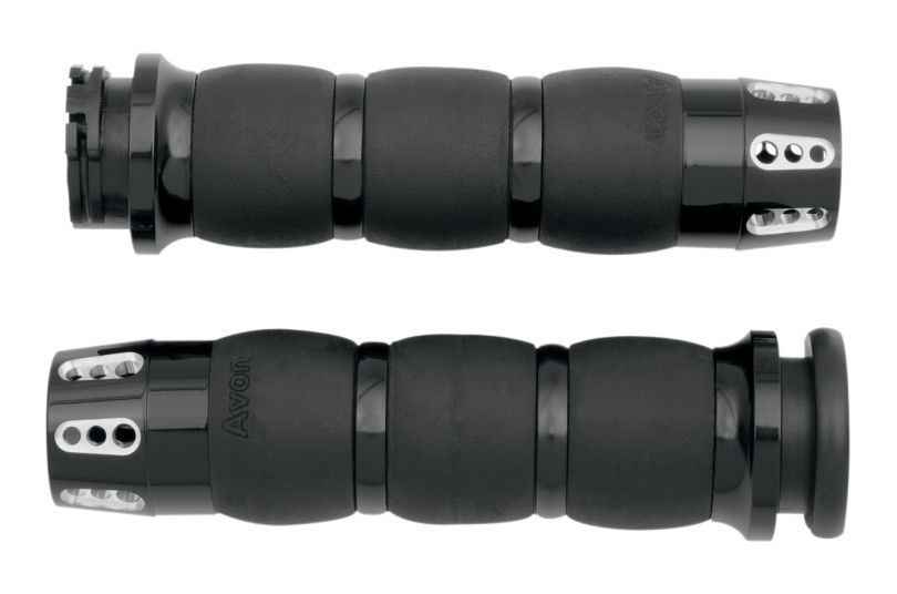 Avon Velvet Air Cushion Gatlin Grips For Harley With Throttle By Wire