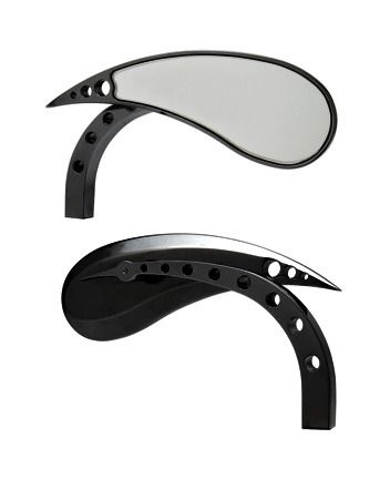 Paul Yaffe Double Trouble Mirrors For Harley - Cycle Gear
