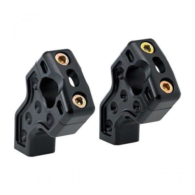 Joker Machine Dual Pullback Handlebar Risers For Harley - Cycle Gear