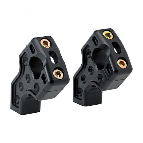 Joker Machine Dual Pullback Handlebar Risers For Harley