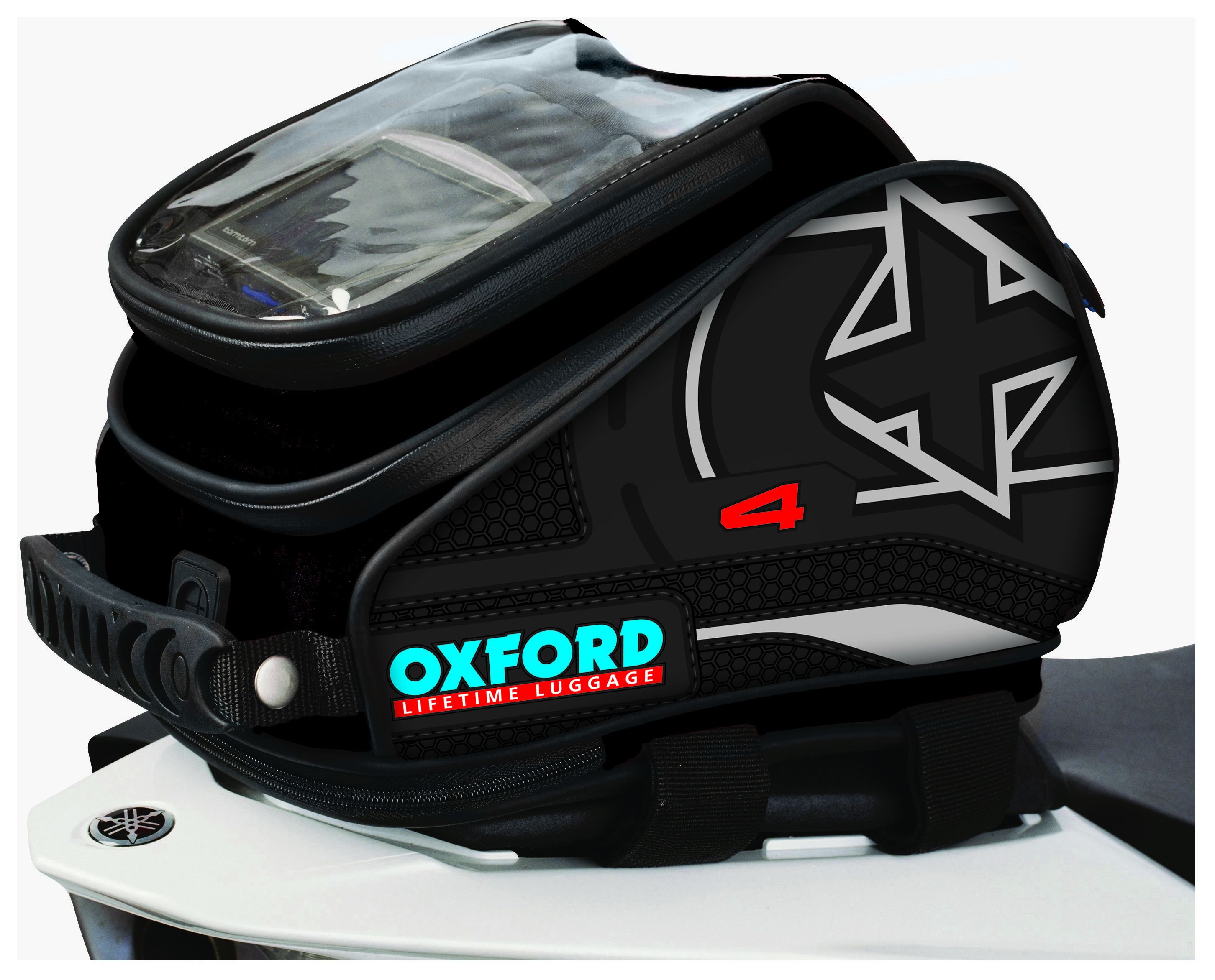 Oxford X20 Adventure Quick Release Tank Bag Cycle Gear