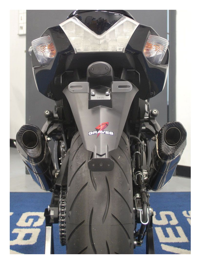 Graves Hexagonal Slip-On Exhaust Kawasaki ZX14R 2012-2022 - Cycle Gear