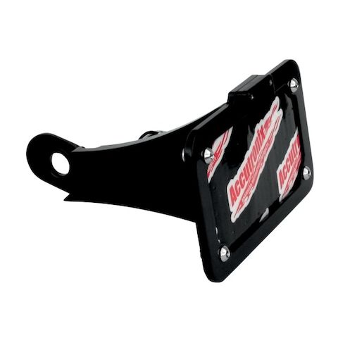 Accutronix Side Mount LED Light License Plate Frame For Victory Cruisers 2006-2014