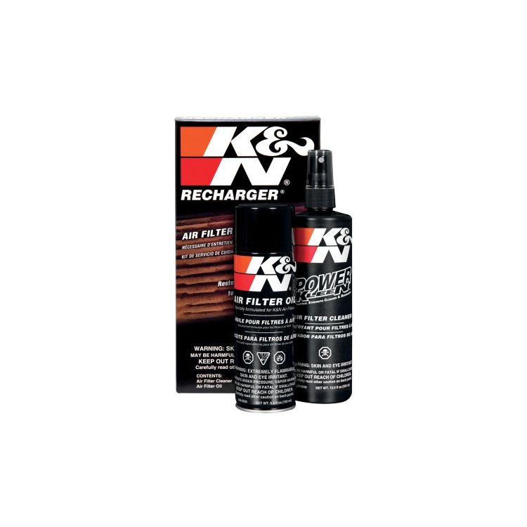 K&N Engine Air Filter Cleaning Kit Aerosol Filter Cleaner And Oil Kit