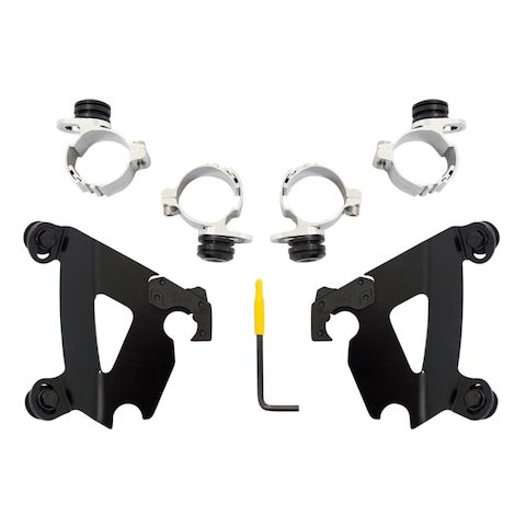Memphis Shades Cafe Fairing Trigger-Lock Mount Kit For Harley Sportster / Street 1996-2020
