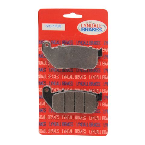 Lyndall Brakes Z-Plus Carbon / Aramid Front Brake Pads For Harley Sportster 2004-2013