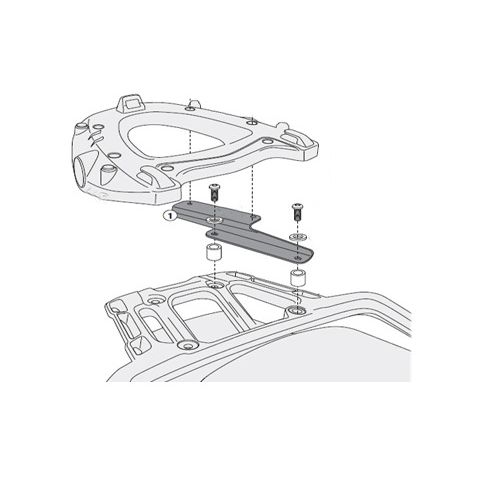 Givi SR6403 Top Case Rack Triumph Tiger Explorer 1200 / XC / XR 2012-2021