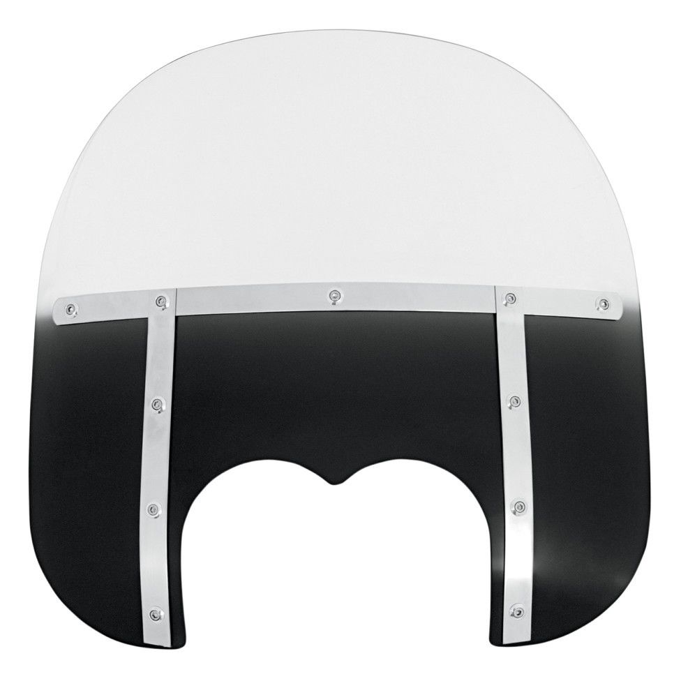 Memphis Shades Memphis Fats 19" Tall Clear Windshield Harley FXDF Fat