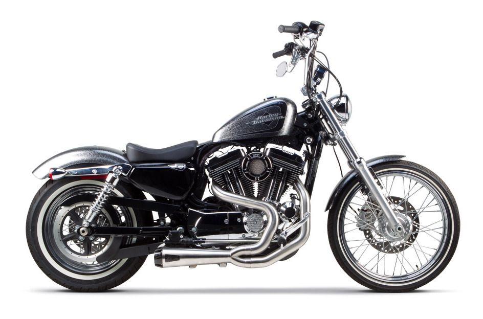 ツーブラザーズ　ハーレーTC88 Two Brothers Comp-S 2-Into-1 Exhaust For Harley - Cycle Gear
