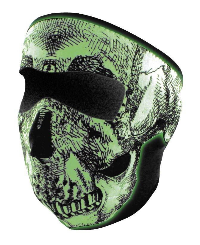 Zanheadgear NeoDanna - Bandana Con Maschera In Neoprene, Copertura Viso E Collo, Cotone, Unisex