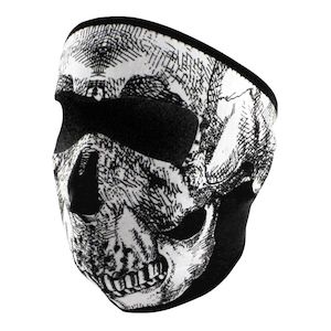 ZANheadgear Glow In The Dark Neoprene Full Face Mask - Cycle Gear