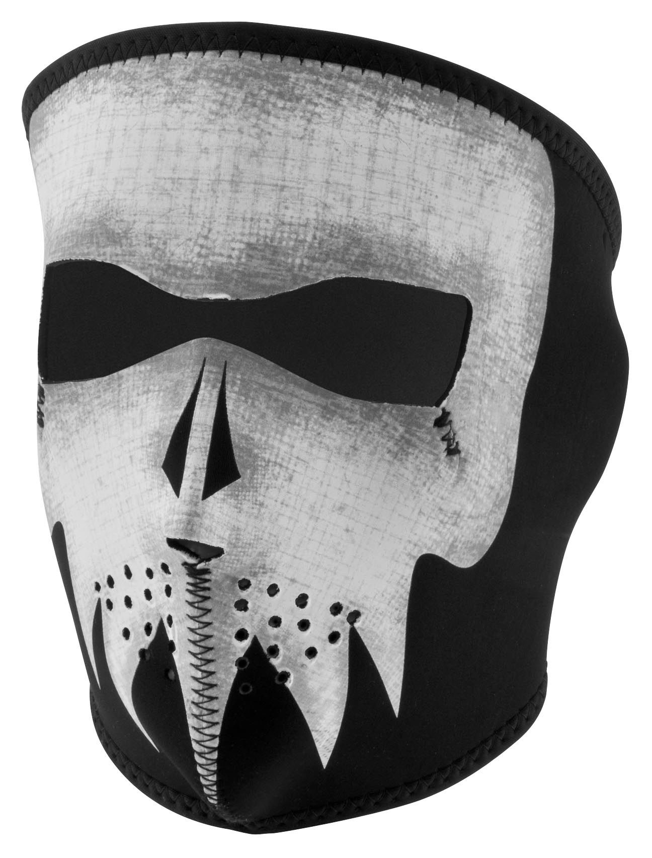 ZANheadgear Glow In The Dark Neoprene Full Face Mask Cycle Gear