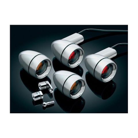 Kuryakyn Bullet Style Turn Signal Kit For Harley 2000-2008