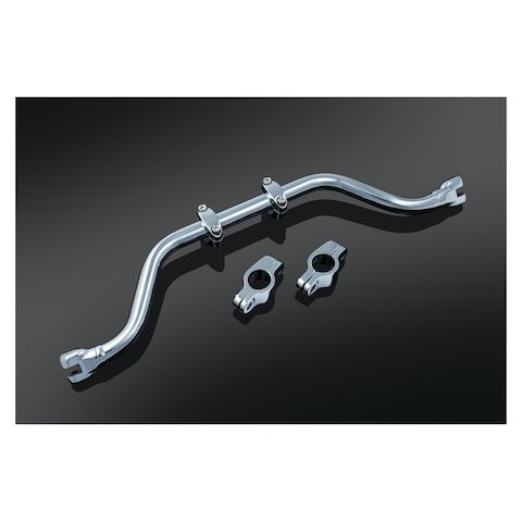 Kuryakyn Adjustable Highway Peg Mustache Bar For Harley Softail 1986-2017