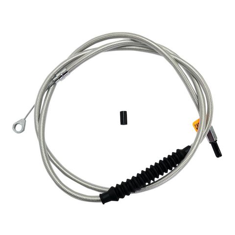 LA Choppers Braided Steel Clutch Cable For Harley Touring 2008-2016