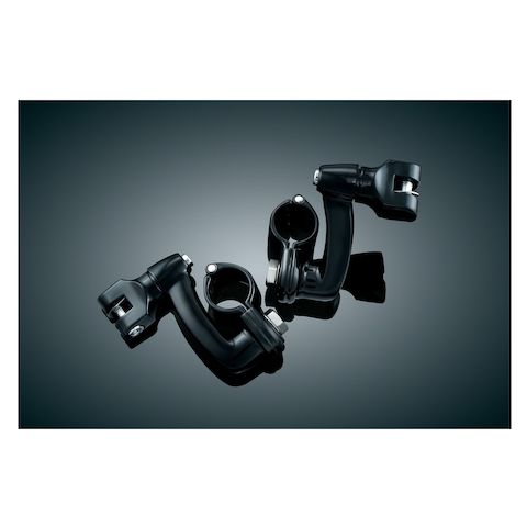 Kuryakyn Longhorn Offset Footpeg Mounts For Harley