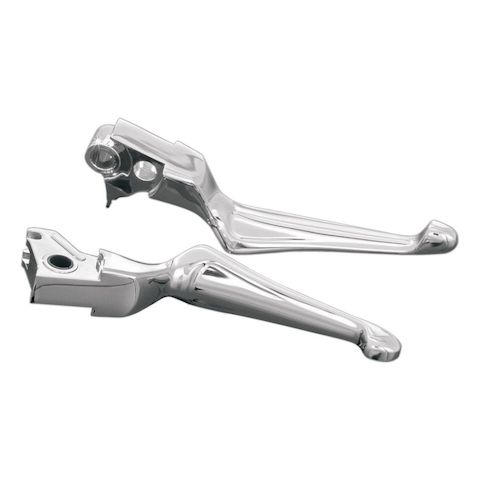 Kuryakyn Boss Blades Clutch And Brake Lever For Harley 1996-2017