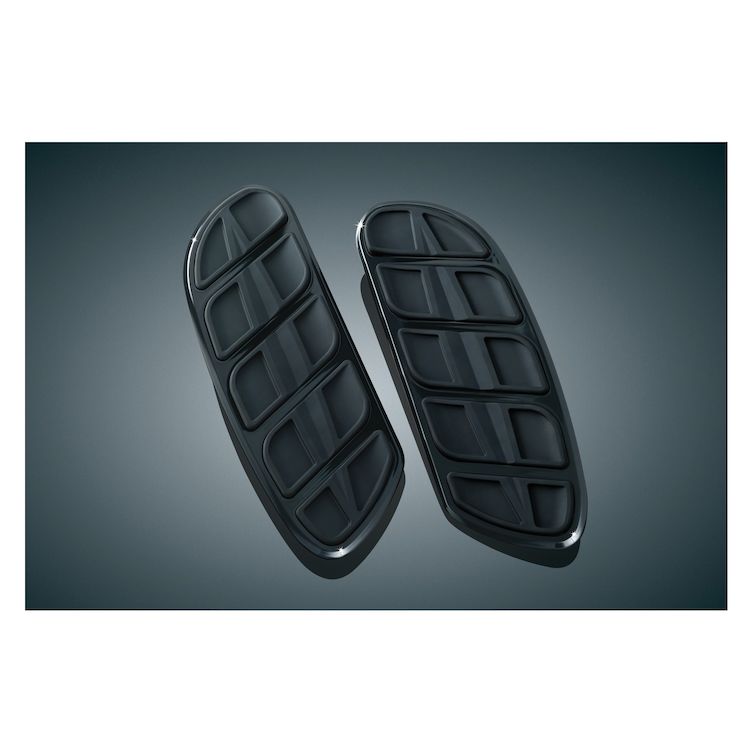 Kuryakyn Swept Wing Driver Floorboard Inserts For Harley 2004