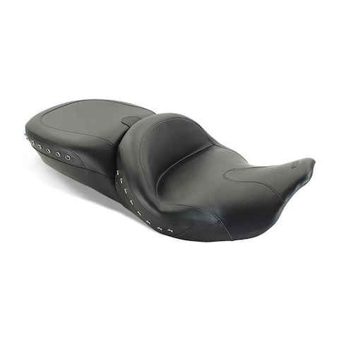 Mustang One-Piece Summit Seat For Harley Touring 2014-2025