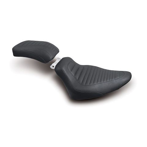 Mustang Tripper Solo / Passenger Seats For Harley Softail 2000-2017