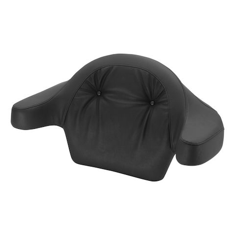 Mustang Extended Arm Wrap-Around Backrest For Harley Touring