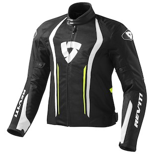 REV'IT! Airforce Jacket (Color: Black/Fluo Yellow / Size: 2XL) pictures