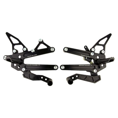 Driven Racing TT Rearsets Triumph 675 / R / Street Triple / R 2013-2019