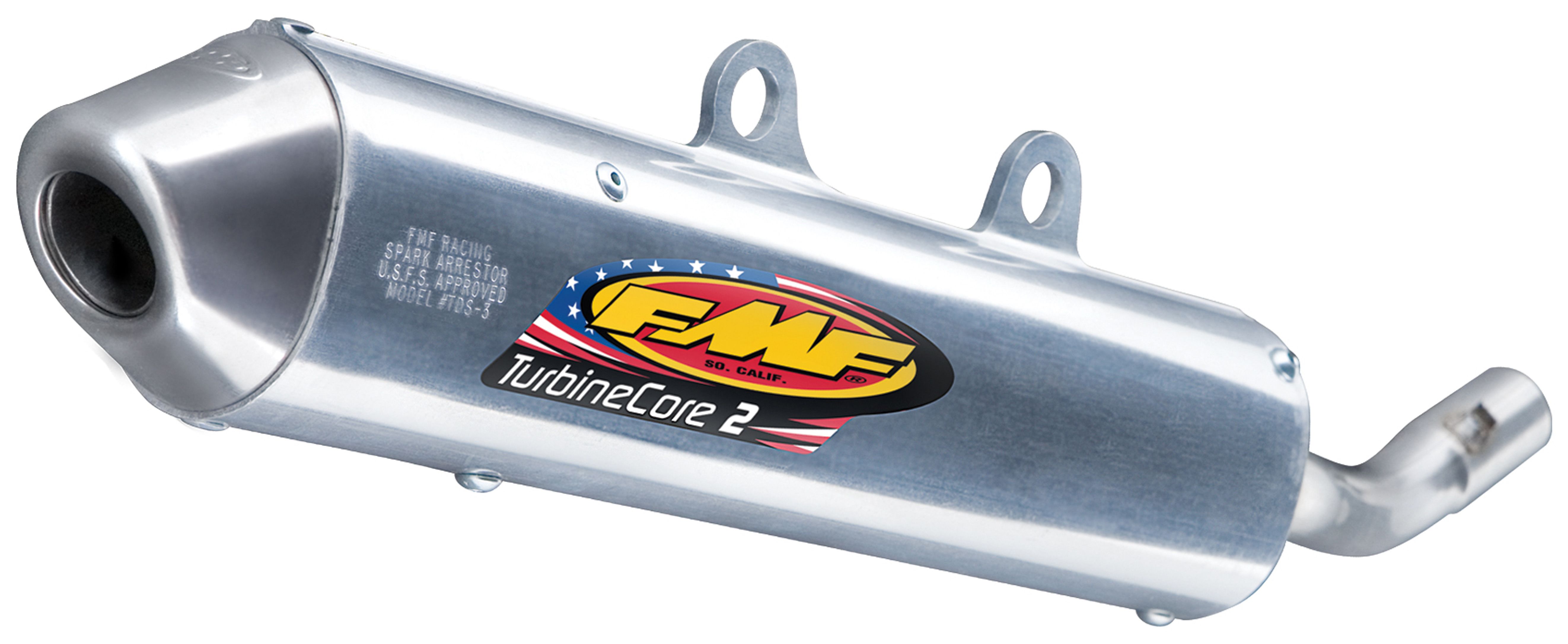 FMF Turbinecore 2 Silencer Kawasaki KDX200 / KDX220 - Cycle Gear