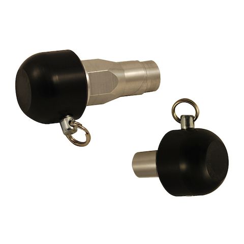 Woodcraft Front Axle Sliders Kawasaki ZX6R / ZX636 2013-2023