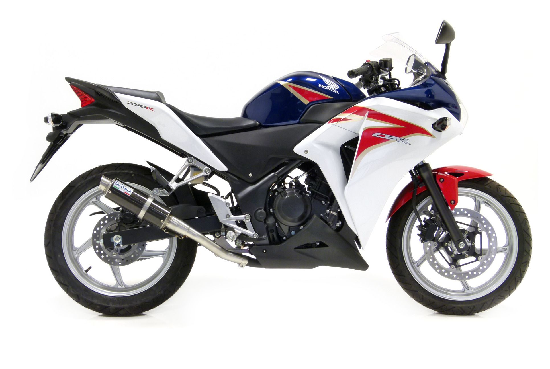 LeoVince GP Corsa Slip-On Exhaust Honda CBR250R 2011-2013 - Cycle Gear