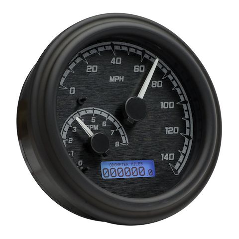 Dakota Digital MVX Series Fatbob Gauge System For Harley Big Twin