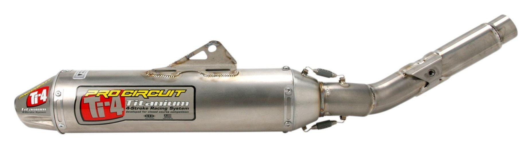 Pro Circuit Ti-4 Slip-On Exhaust Yamaha YZ250F 2003-2005 / WR250F 2003