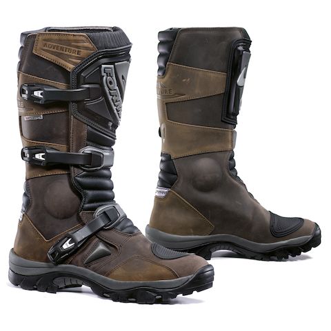Stivali Moto Alpinestars Belize Drystar Pelle Oil Brown – Uomo, Taglia 8, Impermeabili