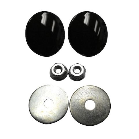 LA Choppers Fairing Mirror Hole Plugs For Harley Touring 1996-2023