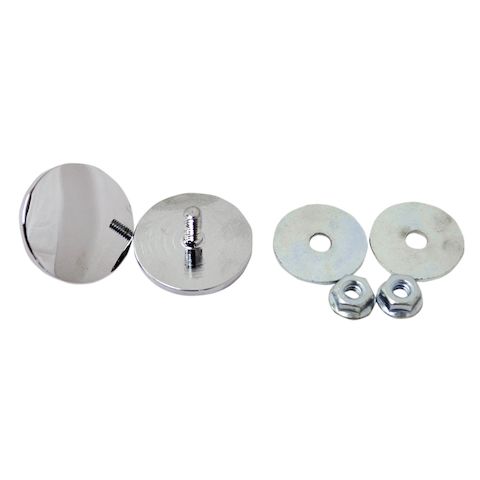 LA Choppers Fairing Mirror Hole Plugs For Harley Touring 1996-2023