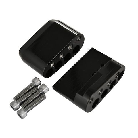 LA Choppers Short Passenger Floorboard Relocation Kit For Harley Touring 2010-2026