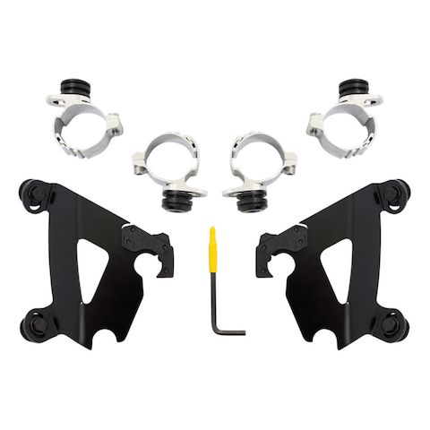 Memphis Shades Cafe Fairing Trigger-Lock Mount Kit For Harley Sportster Super Low 2011-2019