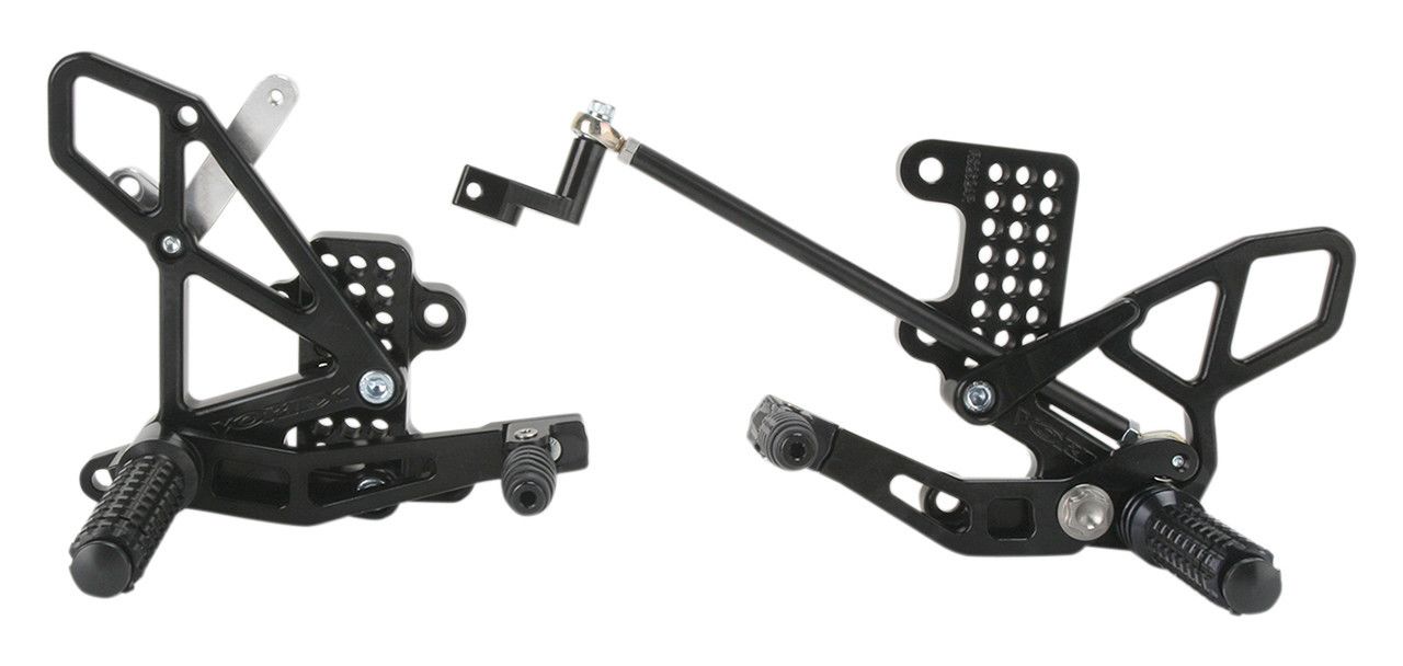 Vortex Adjustable Rearsets Honda CBR600RR 20072024 Cycle Gear