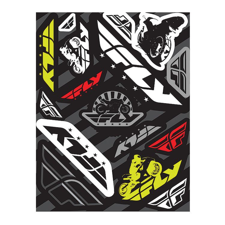 Fly Racing Street Sticker Sheet