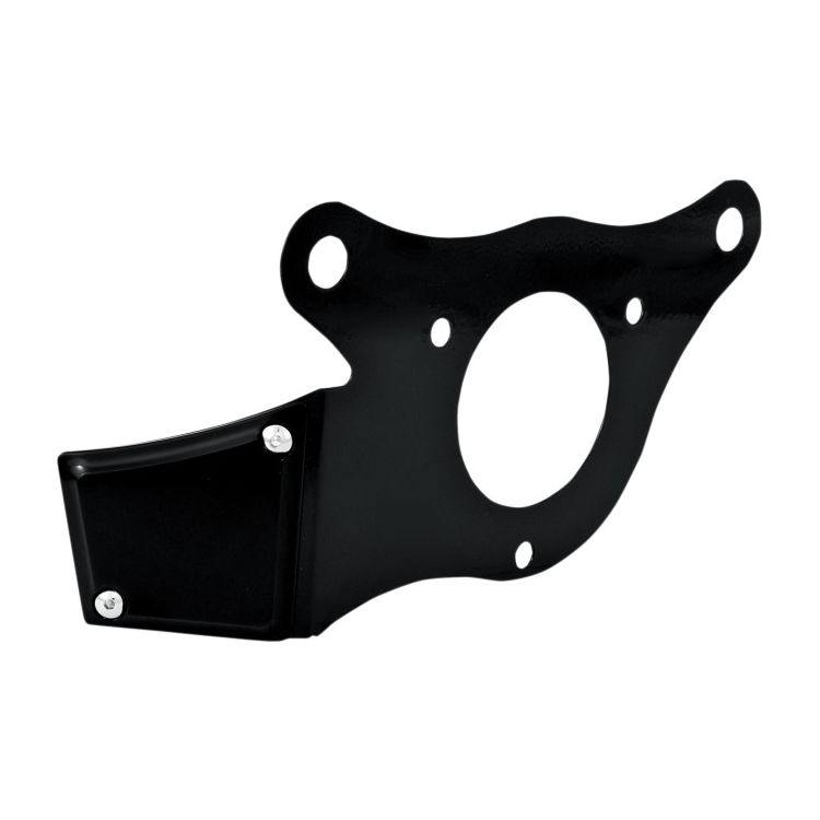 CNC Aluminum Motorcycle Engine Mount Bracket For Harley Touring 2008-2016 - Black Billet Upgrade