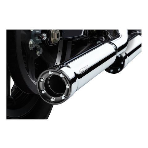Cobra 3" RPT Slip-On Mufflers For Harley Softail 2007-2017