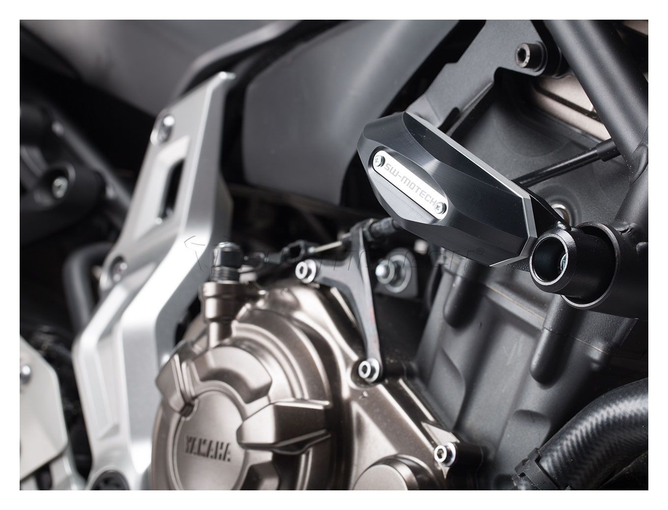 SWMOTECH Frame Sliders Yamaha FZ07 / MT07 / XSR700 Cycle Gear