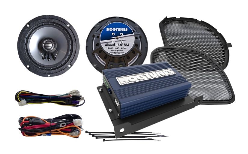 Hogtunes REV Speaker And Amp Kit For Harley Road Glide 20162019