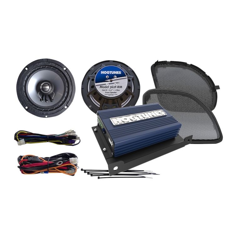 Hogtunes REV Speaker And Amp Kit For Harley Road Glide 20162019