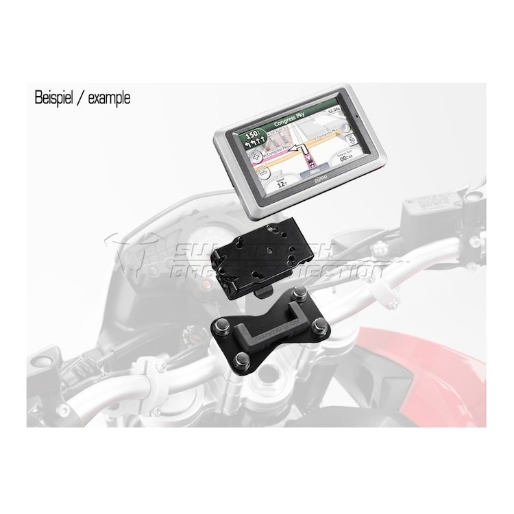 SWMOTECH Quick Release GPS Mount Suzuki VStrom 650 / 1000 Cycle Gear
