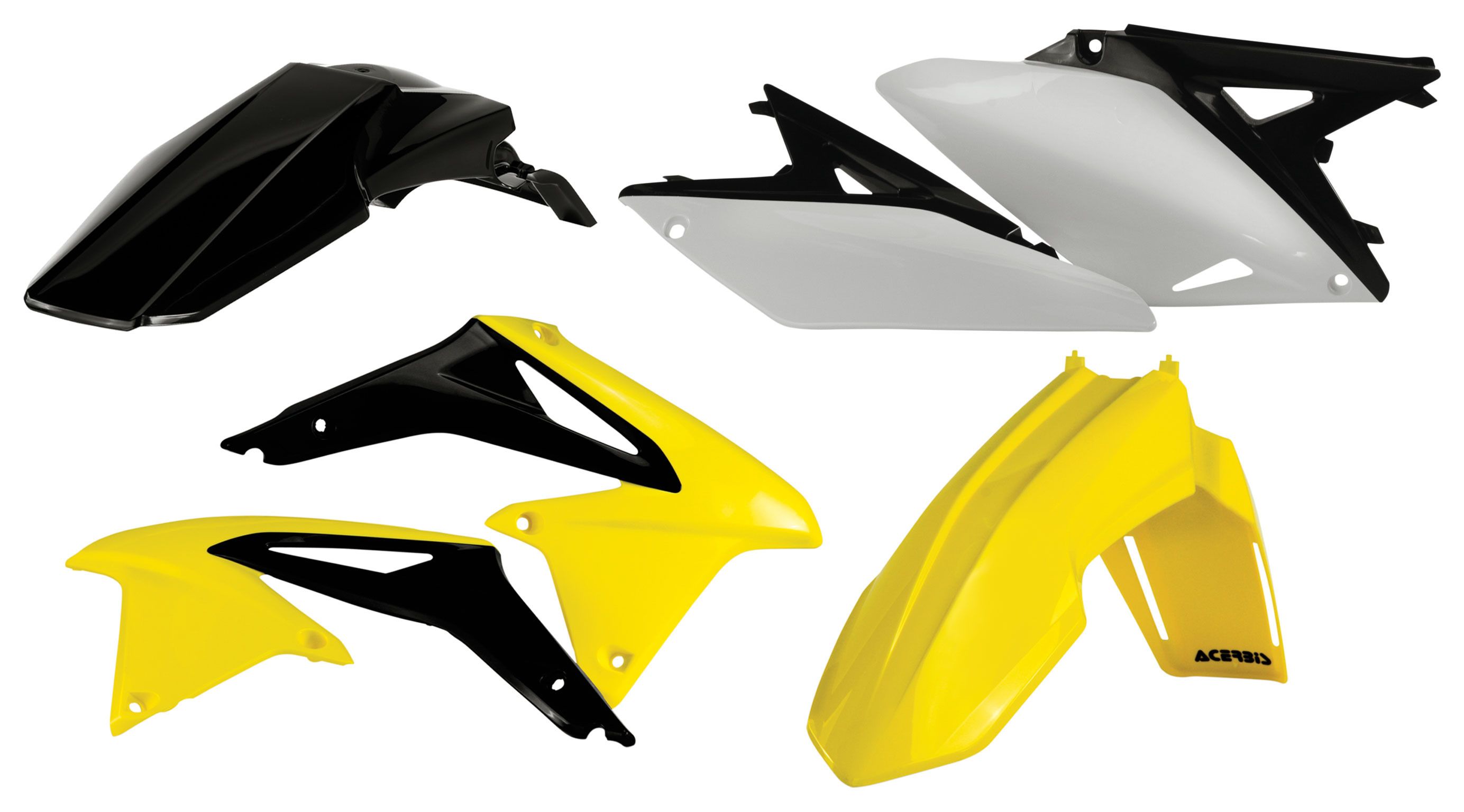Acerbis Standard Plastic Kit Suzuki RM-Z 450 2008-2017 - Cycle Gear