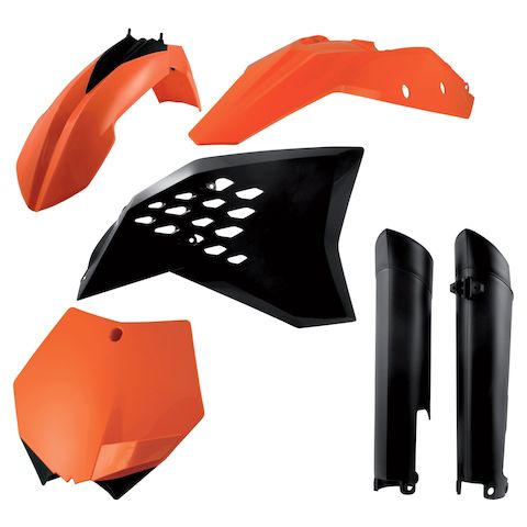Acerbis Full Plastic Kit KTM SX / SX-F / XC 125cc-505cc 2007-2010