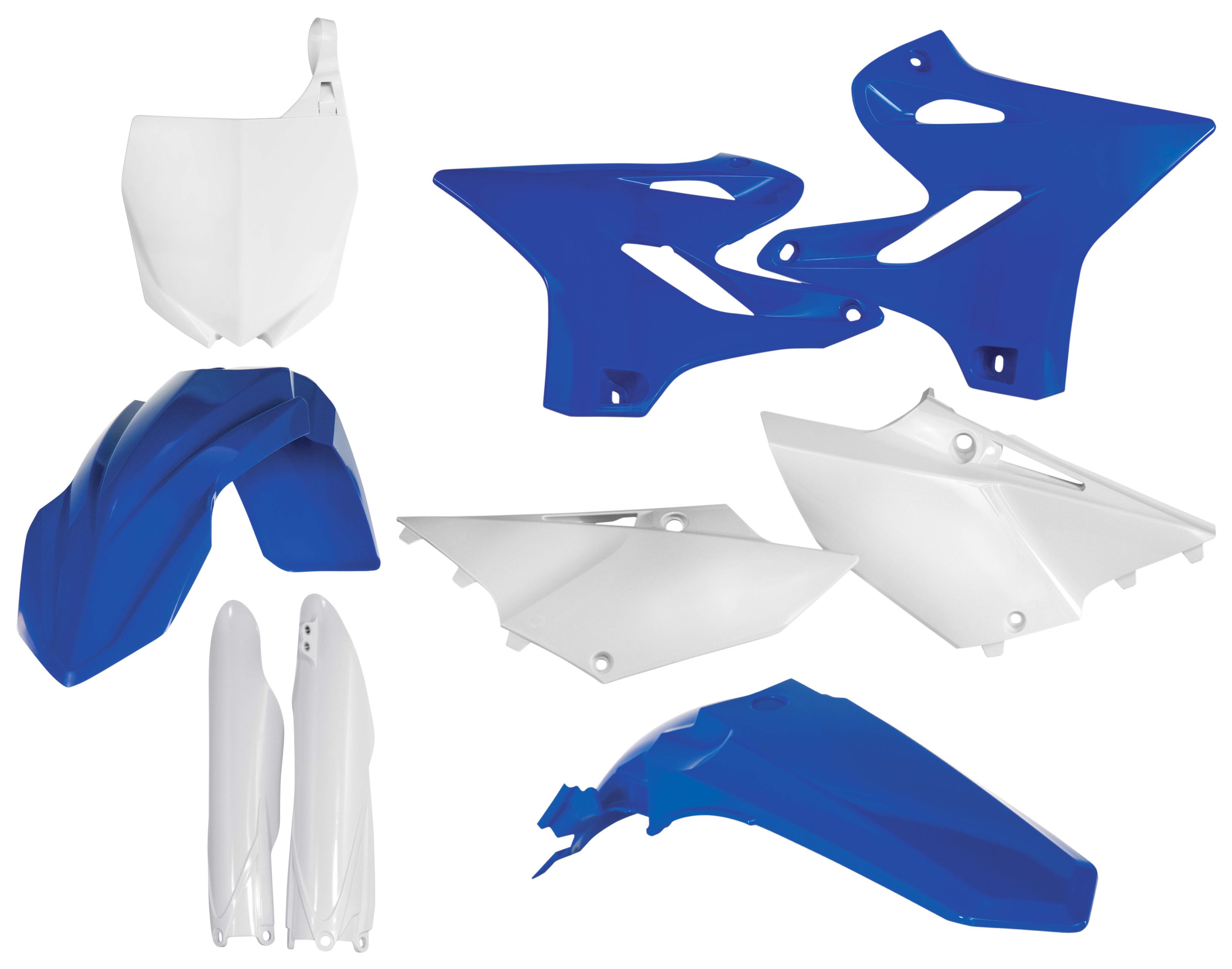Acerbis Full Plastic Kit Yamaha Yz125 X Yz250 X 2015 2021 Cycle Gear