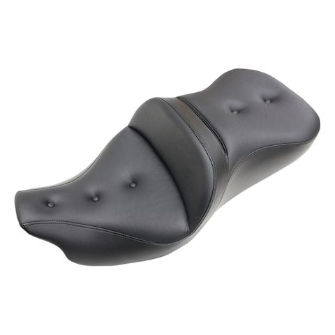 Saddlemen Roadsofa PT Pillow Top 2-Up Seat For Harley FLHR / FLHX 1997-2007